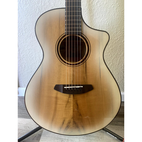 Breedlove Limited Edition Pursuit Exotic S Concert White Sand CE Myrtlewood - Myrtlewood - El Cajon Guitars and Music