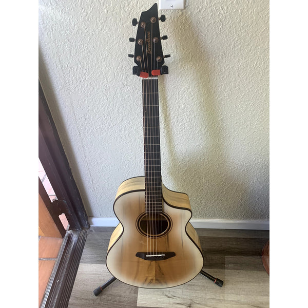 Breedlove Limited Edition Pursuit Exotic S Concert White Sand CE Myrtlewood - Myrtlewood - El Cajon Guitars and Music