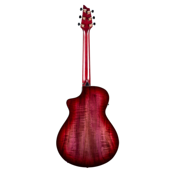 Breedlove Pursuit Exotic S Concert Limited Edition Pinot Burst CE Myrtlewood - Myrtlewood - El Cajon Guitars and Music