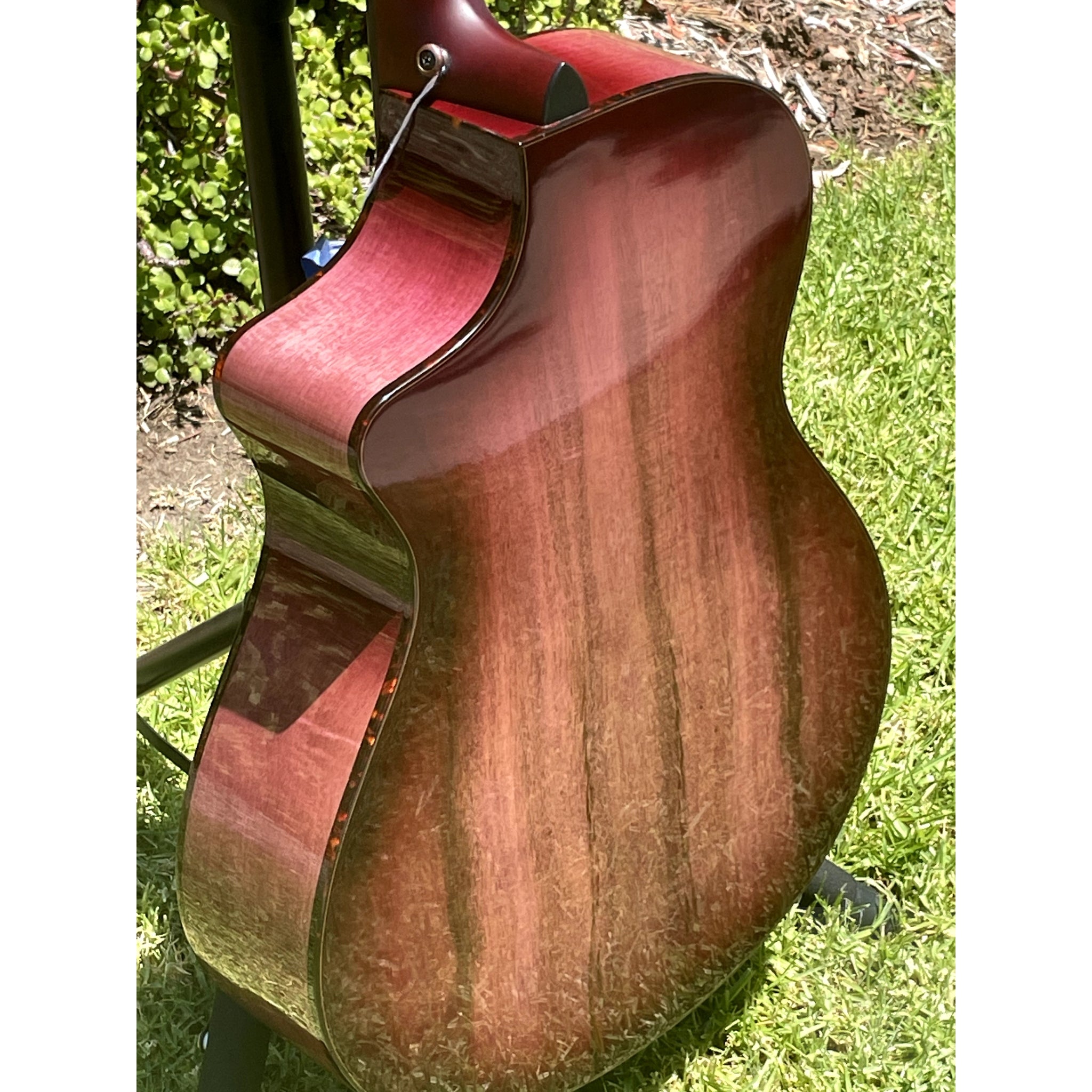 Breedlove Pursuit Exotic S Concert Limited Edition Pinot Burst CE Myrtlewood - Myrtlewood - El Cajon Guitars and Music