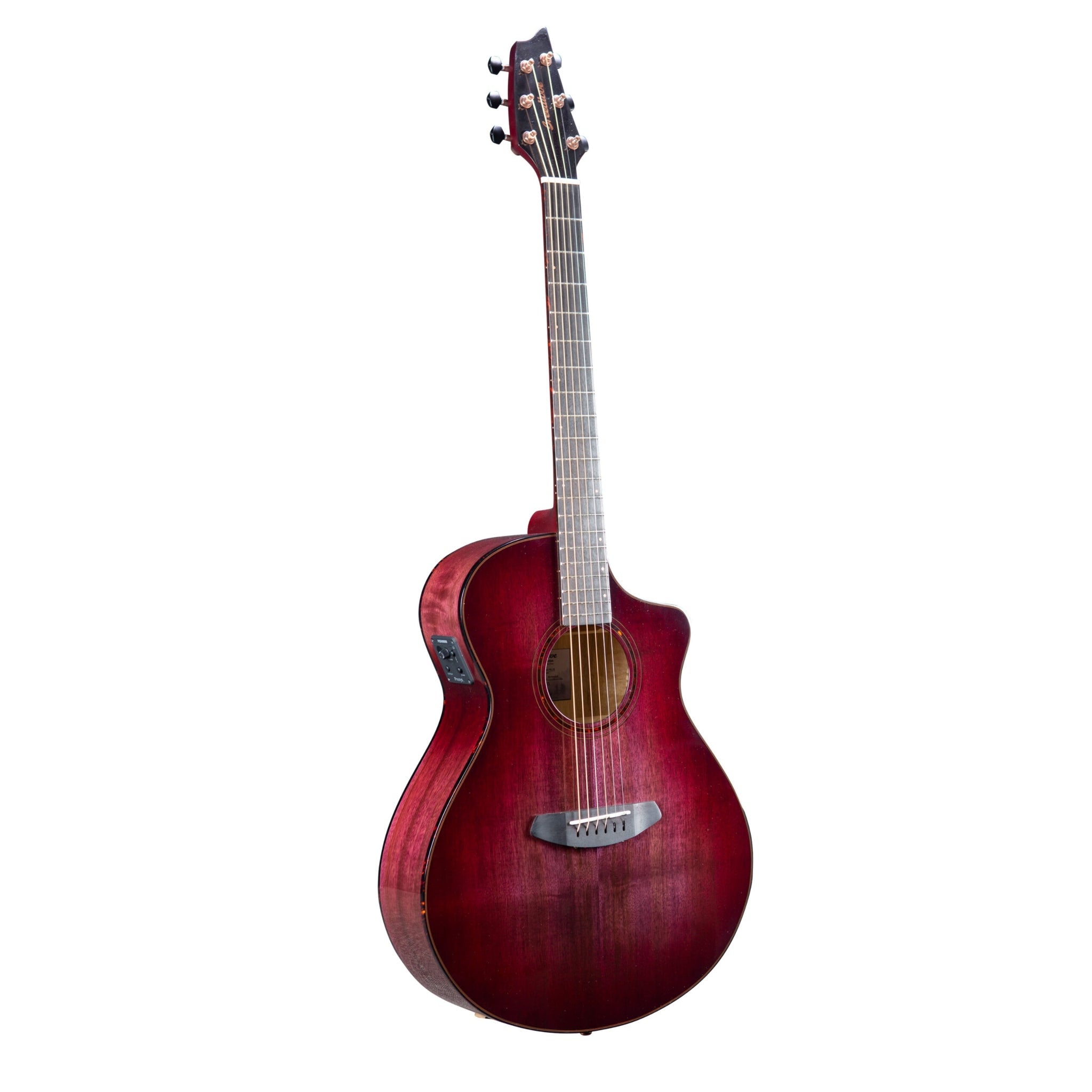 Breedlove Pursuit Exotic S Concert Limited Edition Pinot Burst CE Myrtlewood - Myrtlewood - El Cajon Guitars and Music