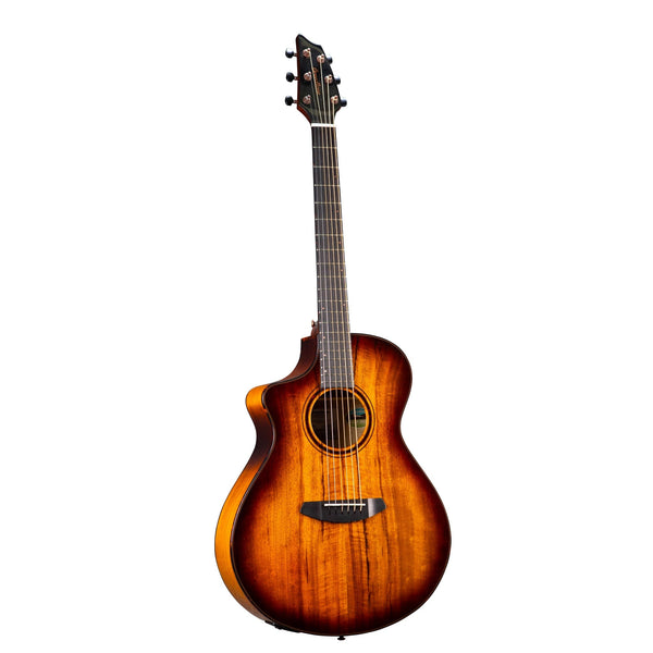 Breedlove Pursuit Exotic S Concert Tiger's Eye LH CE Myrtlewood - Myrtlewood - El Cajon Guitars and Music
