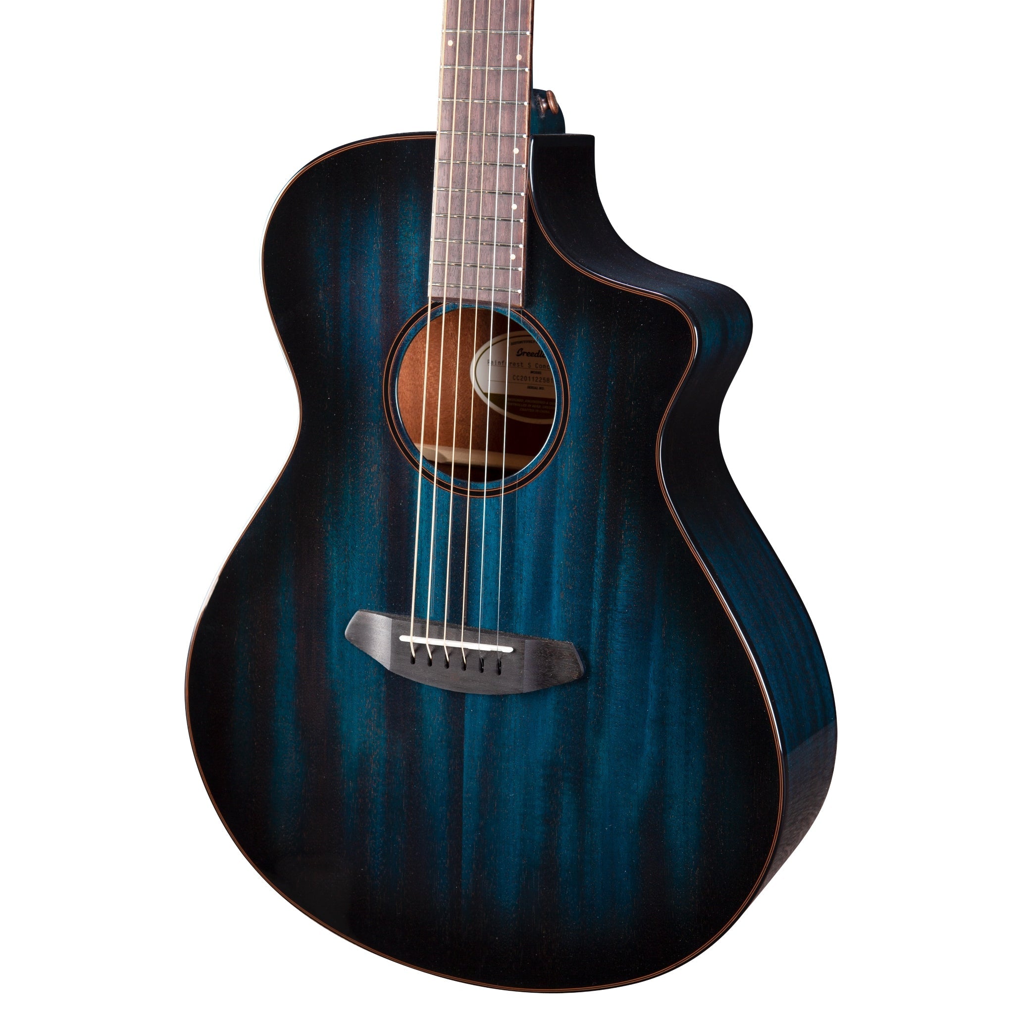 Breedlove Rainforest S Concert Papillon CE African mahogany - African mahogany - El Cajon Guitars and Music