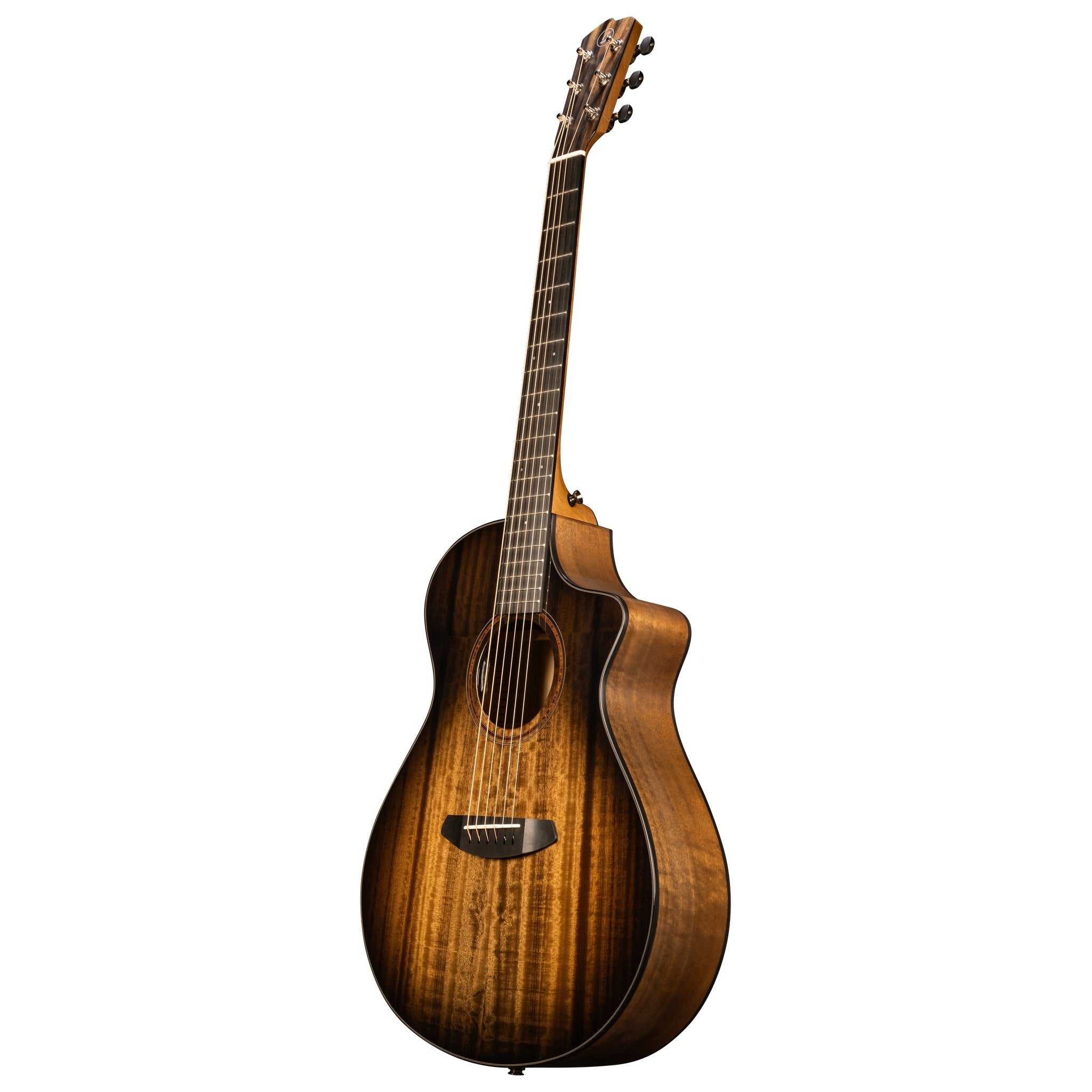 Breedlove Roots Concert MYMYce All-Myrtlewood Acoustic-Electric Guitar – Tumalo Honey Burst