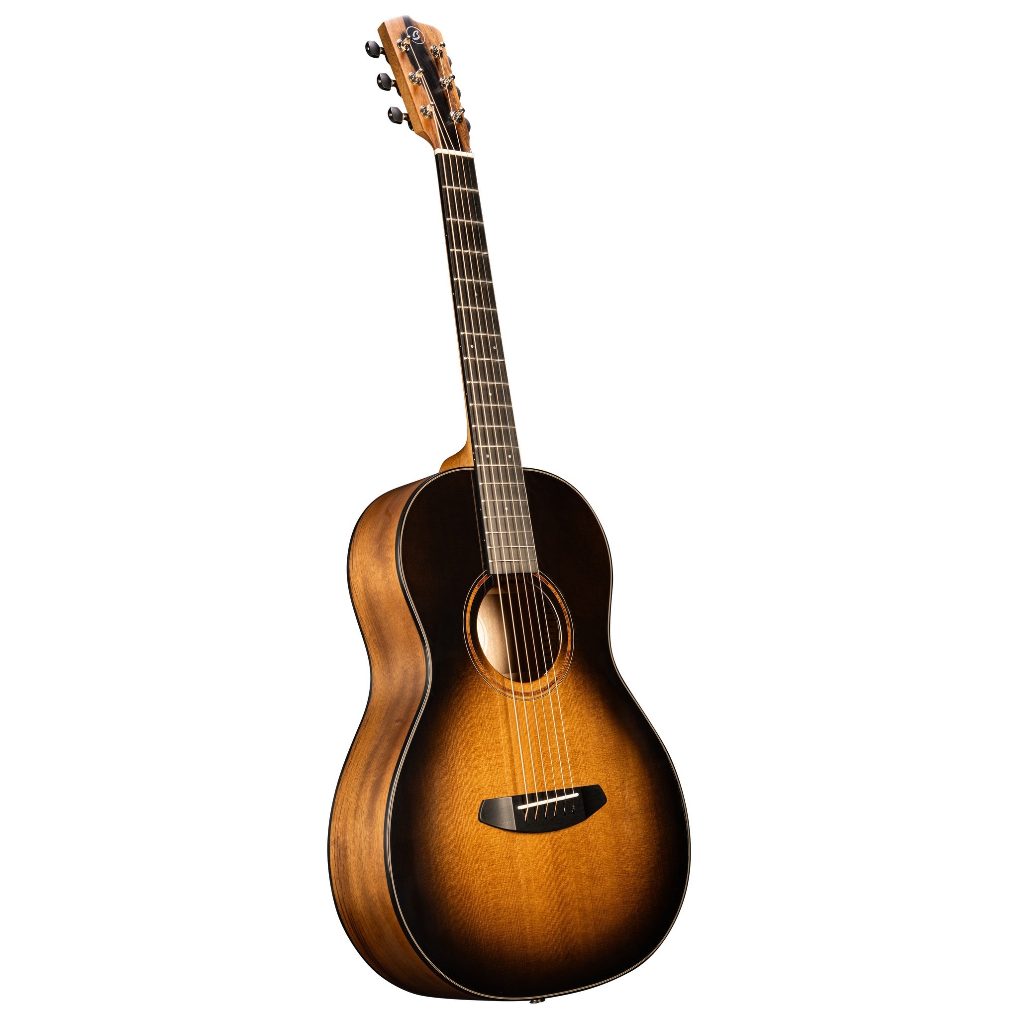 Breedlove Roots Parlor CMYe Cedar & Myrtlewood Guitar – Tumalo Honey Burst