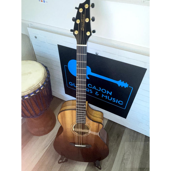 Breedlove USA Made Oregon Concert Sahara CE Myrtlewood - Myrtlewood LTD - El Cajon Guitars and Music