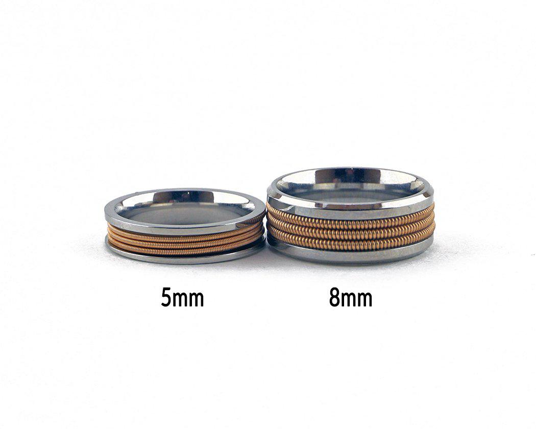 8mm Silver Ring