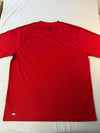 Adidas Soccer Jersey Red Thin 3 Stripes Center Hit XL