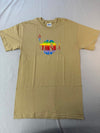 Phish T-shirt - Classic Phish Fish Logo Rainbow Tan 2007 S