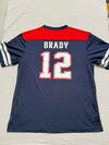Tom Brady NFL Patriots Football Jersey #12 AFC East XL