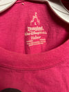 Faded Pink Mickey Mouse T-shirt Walt Disney World Tee - L