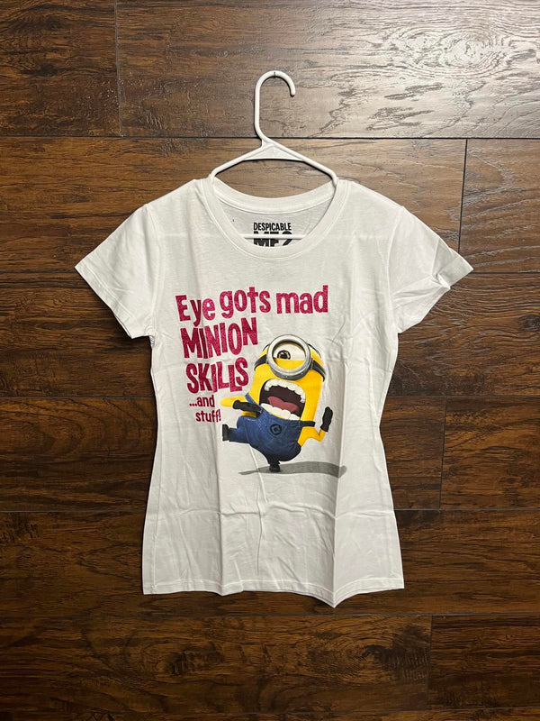 Despicable Me 2 Movie Promo T-shirt Cyclops Junior Tee