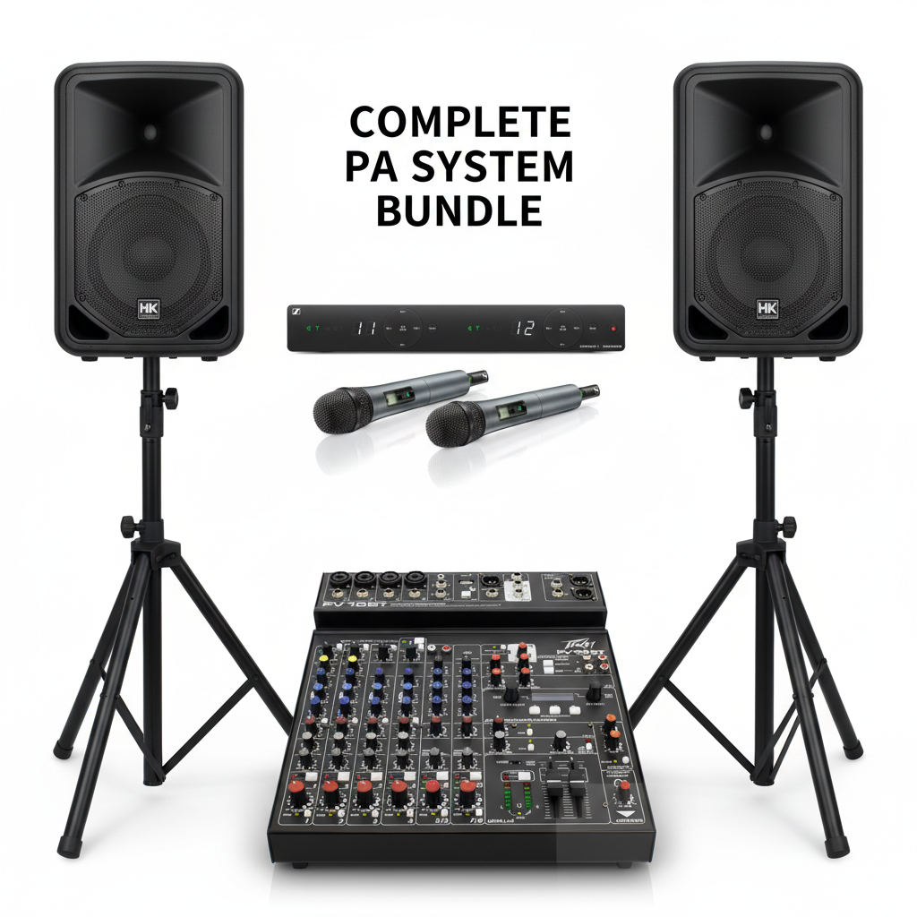 Complete PA System Bundle