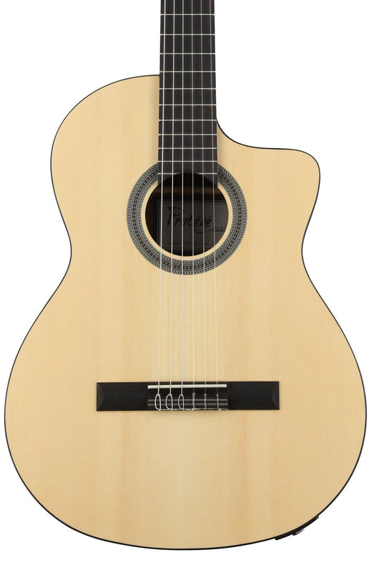 Cordoba C1M - CE Acoustic - Electric Cutaway Nylon String Classical Guitar, Natural - El Cajon Guitars and Music