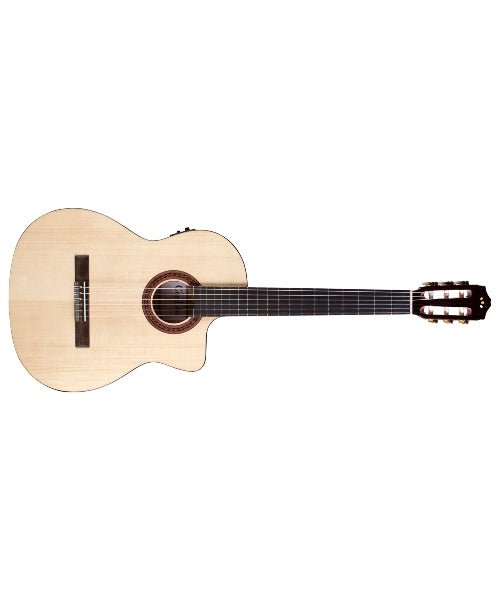 Cordoba C5 - CET Limited Spalted Maple Thin Body Cutaway Classical Acoustic - Electric Nylon String Guitar - El Cajon Guitars and Music