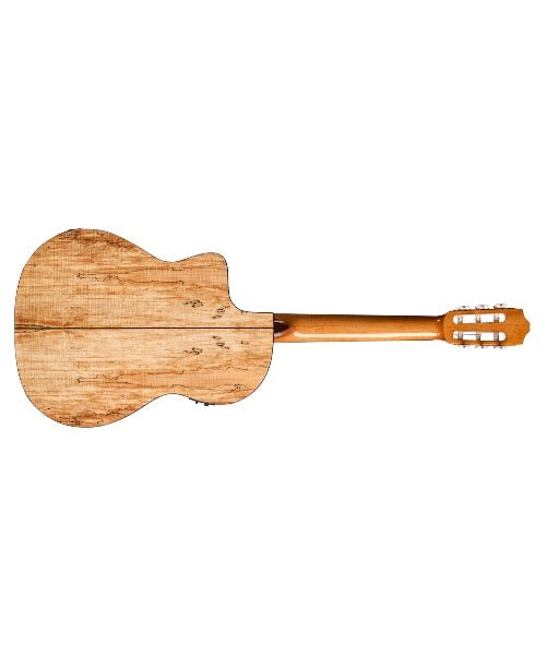 Cordoba C5 - CET Limited Spalted Maple Thin Body Cutaway Classical Acoustic - Electric Nylon String Guitar - El Cajon Guitars and Music