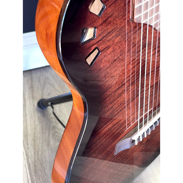 Cordoba Stage Edge Burst Thinbody Nylon Acoustic - Electric Guitar - El Cajon Guitars and Music