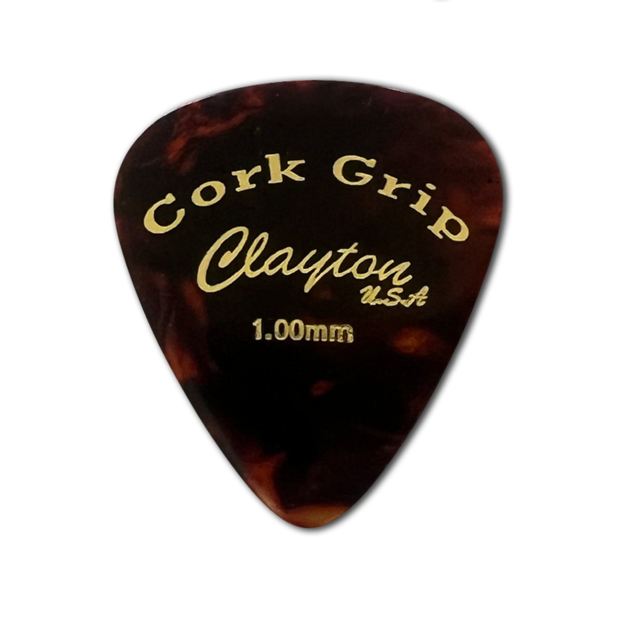Clayton Cork Grip Standard Picks — 6-Pack (All Gauges)