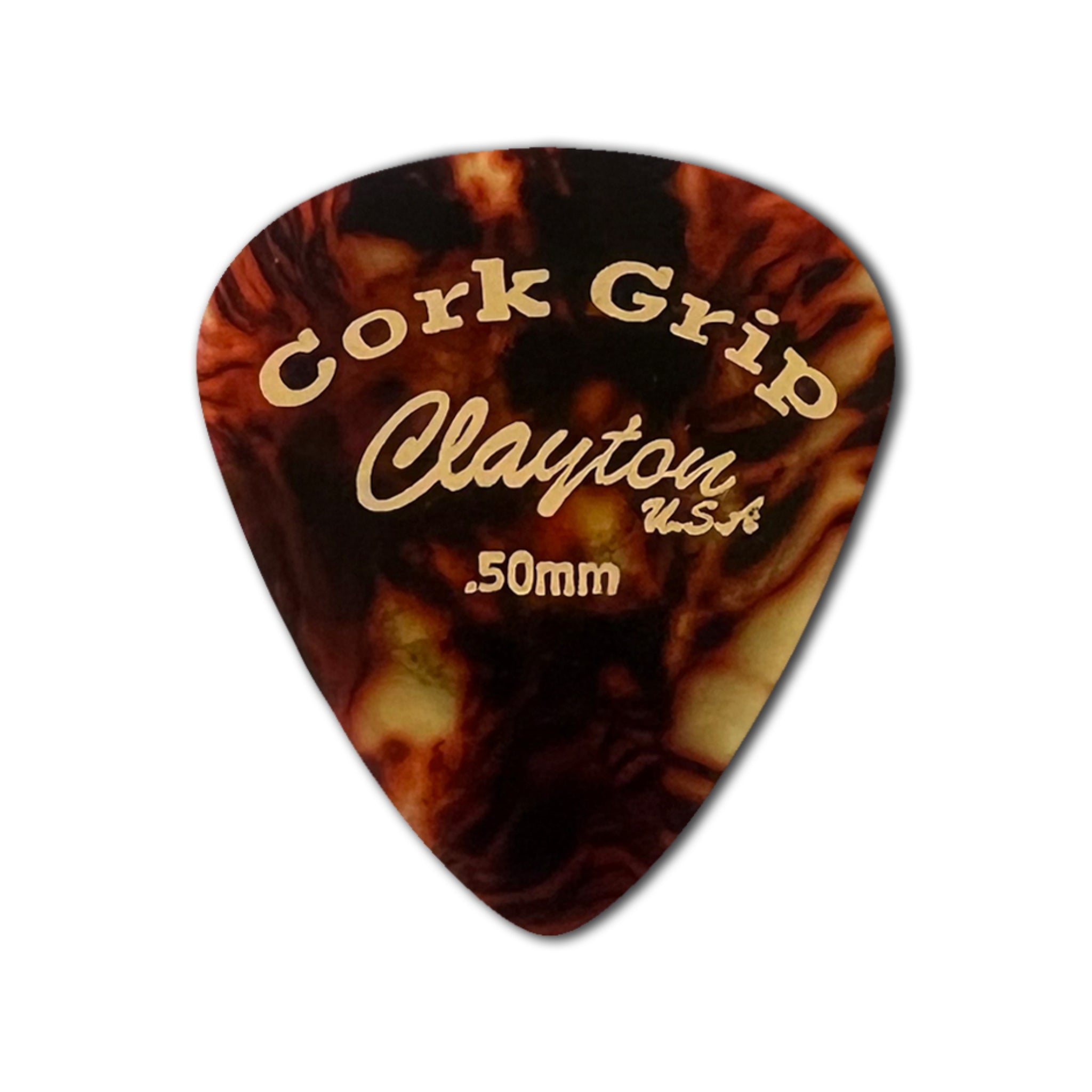 Clayton Cork Grip Standard Picks — 6-Pack (All Gauges)