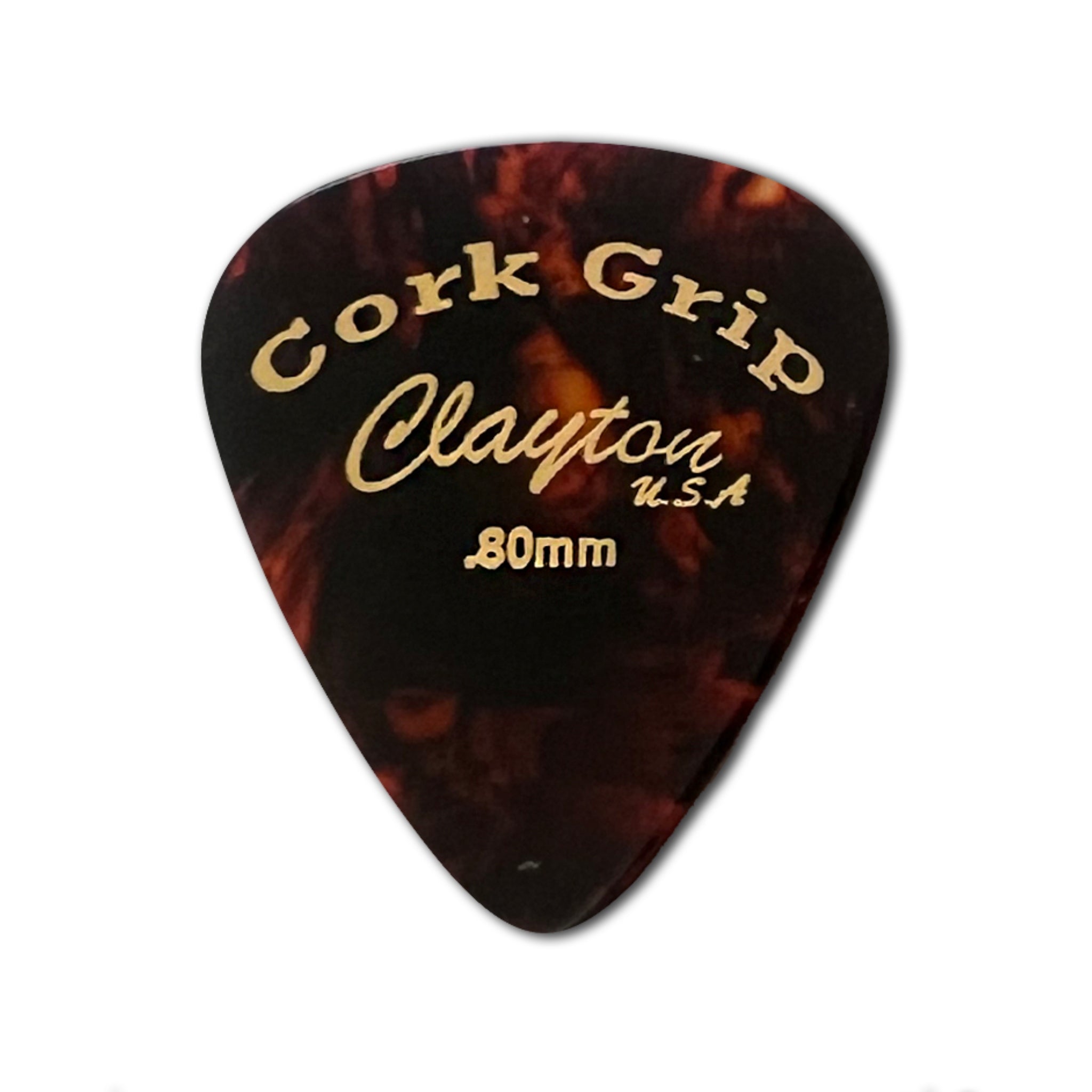 Clayton Cork Grip Standard Picks — 6-Pack (All Gauges)