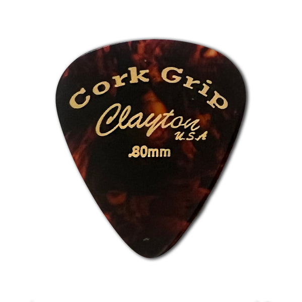 Clayton Cork Grip Standard Picks — 6-Pack (All Gauges)