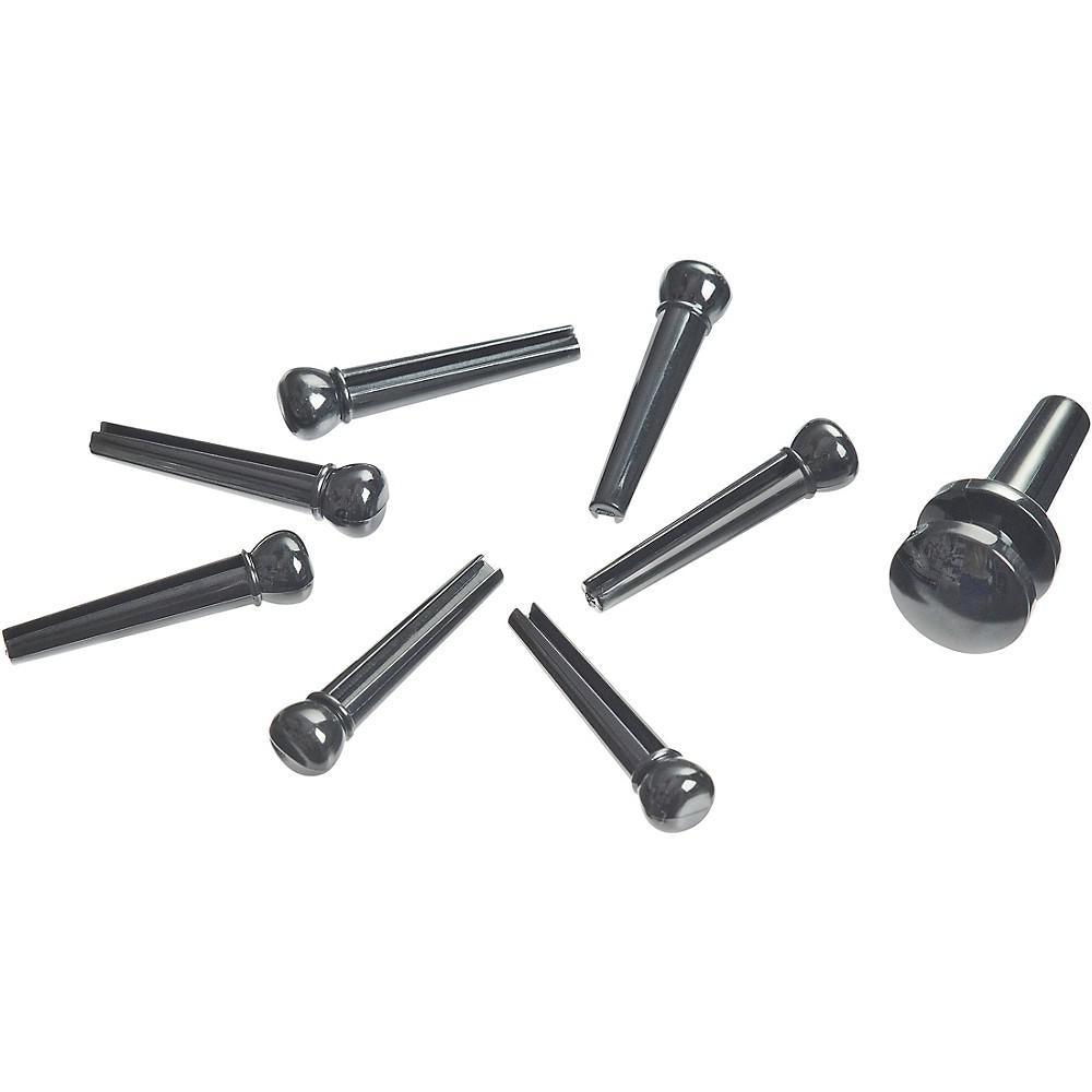 D Addario ABS Bridge/END Pin Set Black - El Cajon Guitars and Music