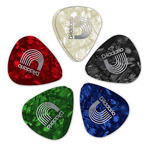 D Addario Assorted Pearl Celluloid Guitar Picks - El Cajon Guitars and Music