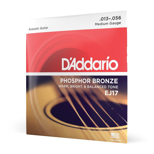 D Addario EJ17 Phosphor Bronze Acoustic Guitar Strings - El Cajon Guitars and Music