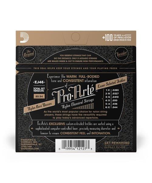 D Addario EJ46C Pro - ARTE Composite Classical Guitar Strings - El Cajon Guitars and Music