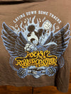 Disney Tee Mickey Rock n Rollercoaster Woman's Laced Back	XS