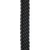 D'Addario 1" Braided Mandolin Strap - Black 10MB01 - El Cajon Guitars and Music