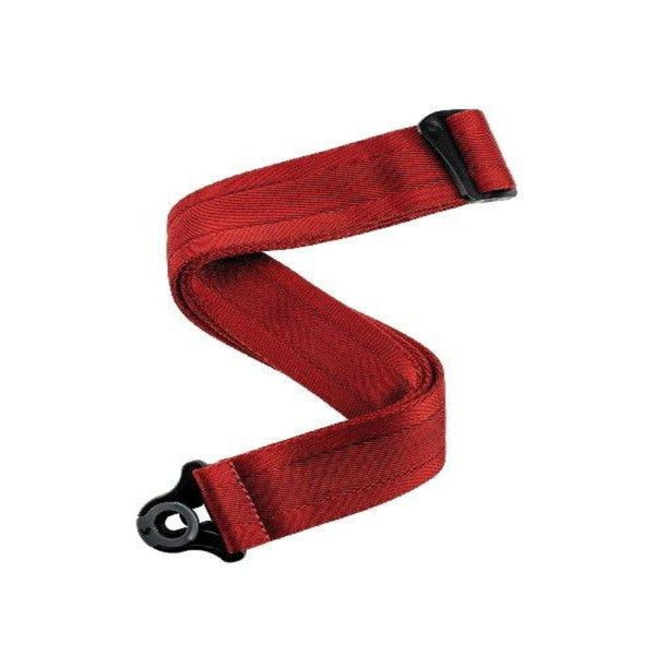 D'Addario Accessories Auto Lock Guitar Strap - Blood Red - El Cajon Guitars and Music