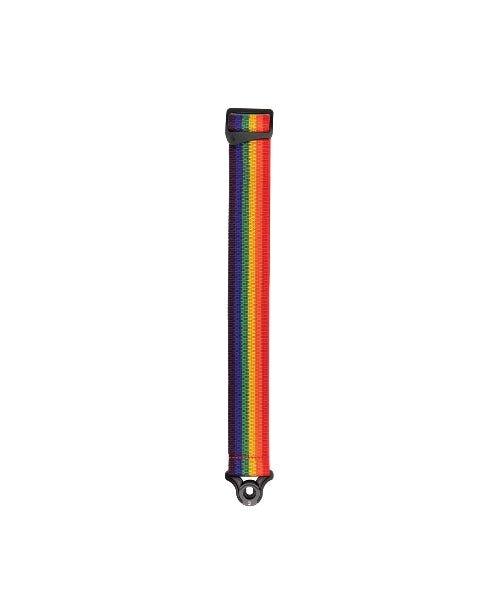 D'Addario Auto Lock Guitar Strap PolyPro Rainbow - El Cajon Guitars and Music