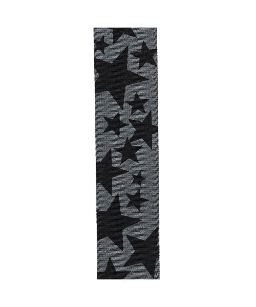 D'Addario Auto Lock Guitar Strap Skater Stars Black/ Grey - El Cajon Guitars and Music