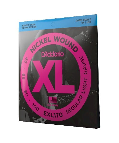 D'Addario Bass Guitar Strings - EXL170 - El Cajon Guitars and Music