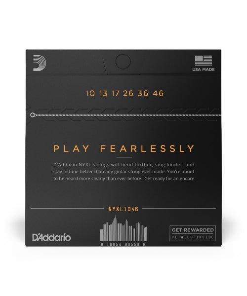 D'Addario Guitar Strings - NYXL Electric Guitar Strings - NYXL1046 - El Cajon Guitars and Music