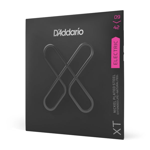 D'Addario Guitar Strings - Set Electric Guitar XT Nickel 09 - 42 Super Light - El Cajon Guitars and Music