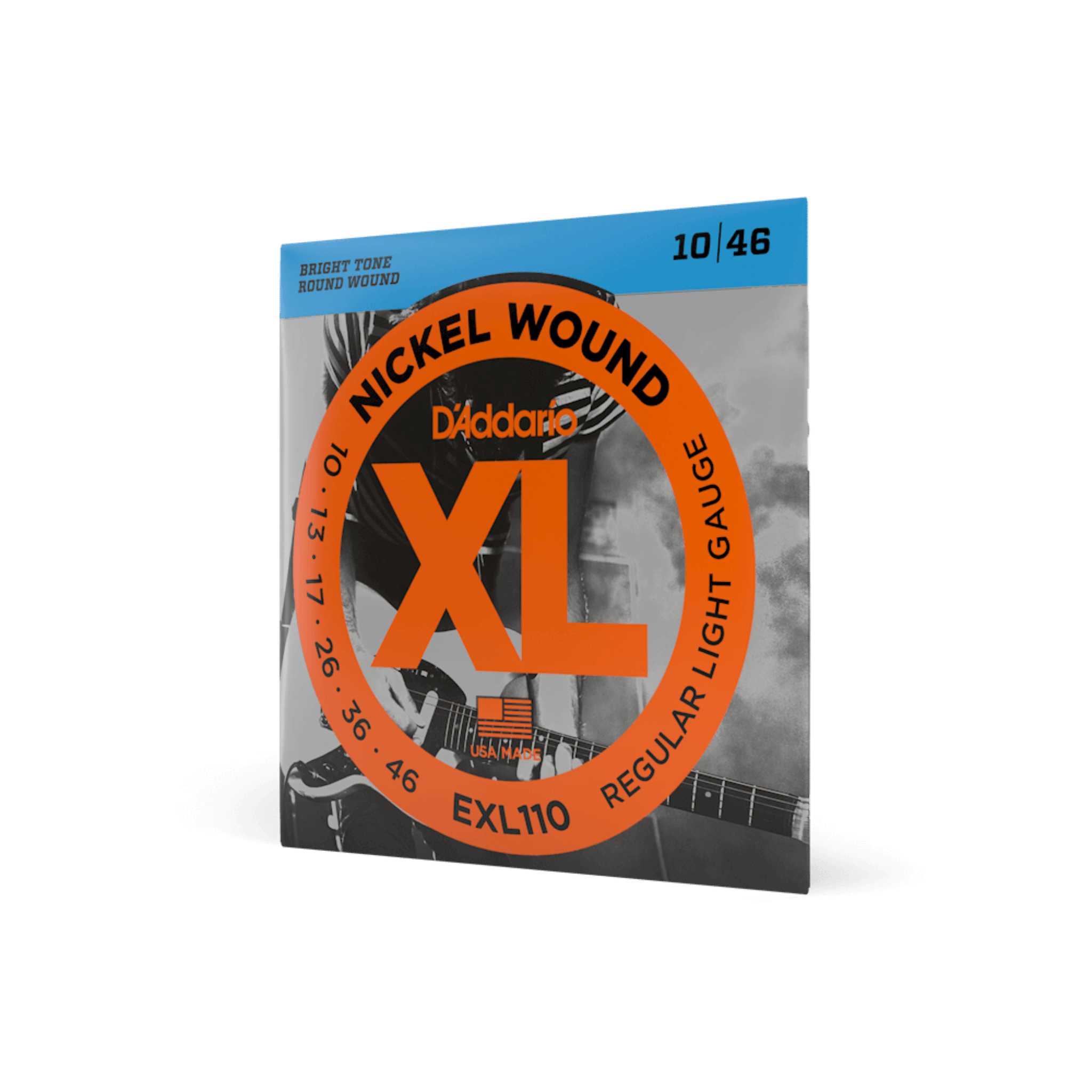 D'Addario Guitar Strings - XL Nickel Electric Guitar Strings - EXL110 - El Cajon Guitars and Music