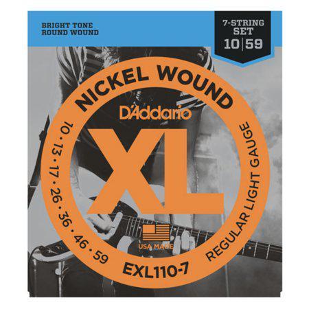 D'Addario Guitar Strings - XL Nickel Electric Guitar Strings - EXL110 - 7 - El Cajon Guitars and Music