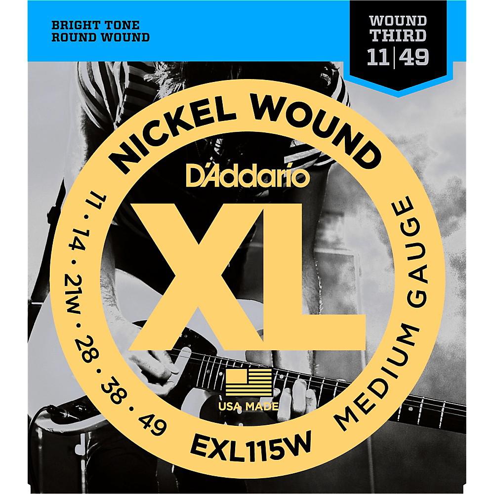 D'Addario Guitar Strings - XL Nickel Electric Guitar Strings - EXL115W - El Cajon Guitars and Music