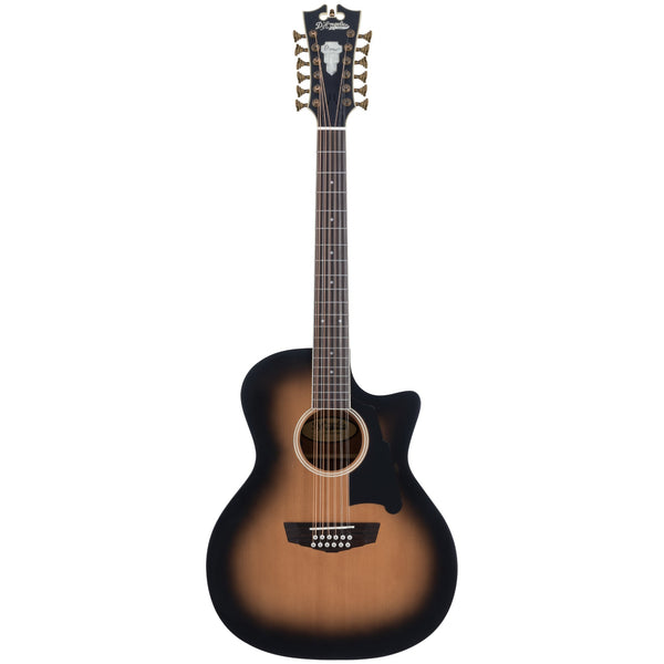 D'Angelico Premier Fulton Grand Auditorium 12 - String CE Aged Burst - El Cajon Guitars and Music