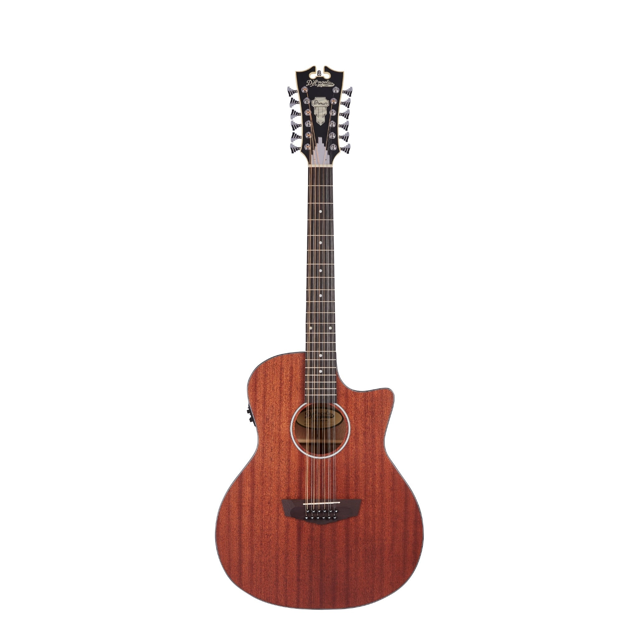 D'Angelico Premier Fulton LS Mahogany Satin - El Cajon Guitars and Music