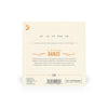 Banjo string set packaging with product details on a white background