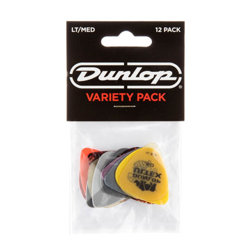DUNLOP GUITAR PICK LT/MD VARIETY PACK PVP101