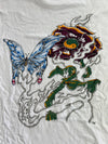 Vintage 90s T&C Surf T-shirt Town Country Balance Yin Yang