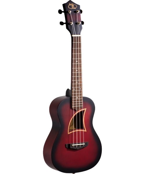 Eddy Finn Color Burst Ukulele Red Burst Linden (EF05C - RB ) - El Cajon Guitars and Music