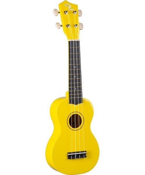 EDDY FINN UKULELE W/ BAG, yellow - El Cajon Guitars and Music