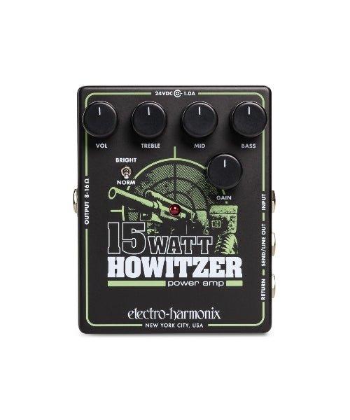 Electro - Harmonix 15Watt Howitzer Guitar Preamp and Power Amp Effects Pedal Black - El Cajon Guitars and Music