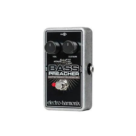 Electro - Harmonix Bass Preacher Compressor/Sustainer Pedal - El Cajon Guitars and Music