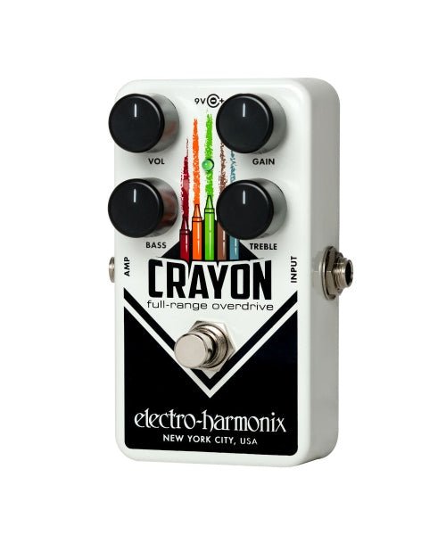 Electro - Harmonix Crayon Distortion Guitar Effect Pedal - El Cajon Guitars and Music